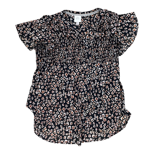 Tunic Sleeveless By Knox Rose In Black & Brown, Size:Xl