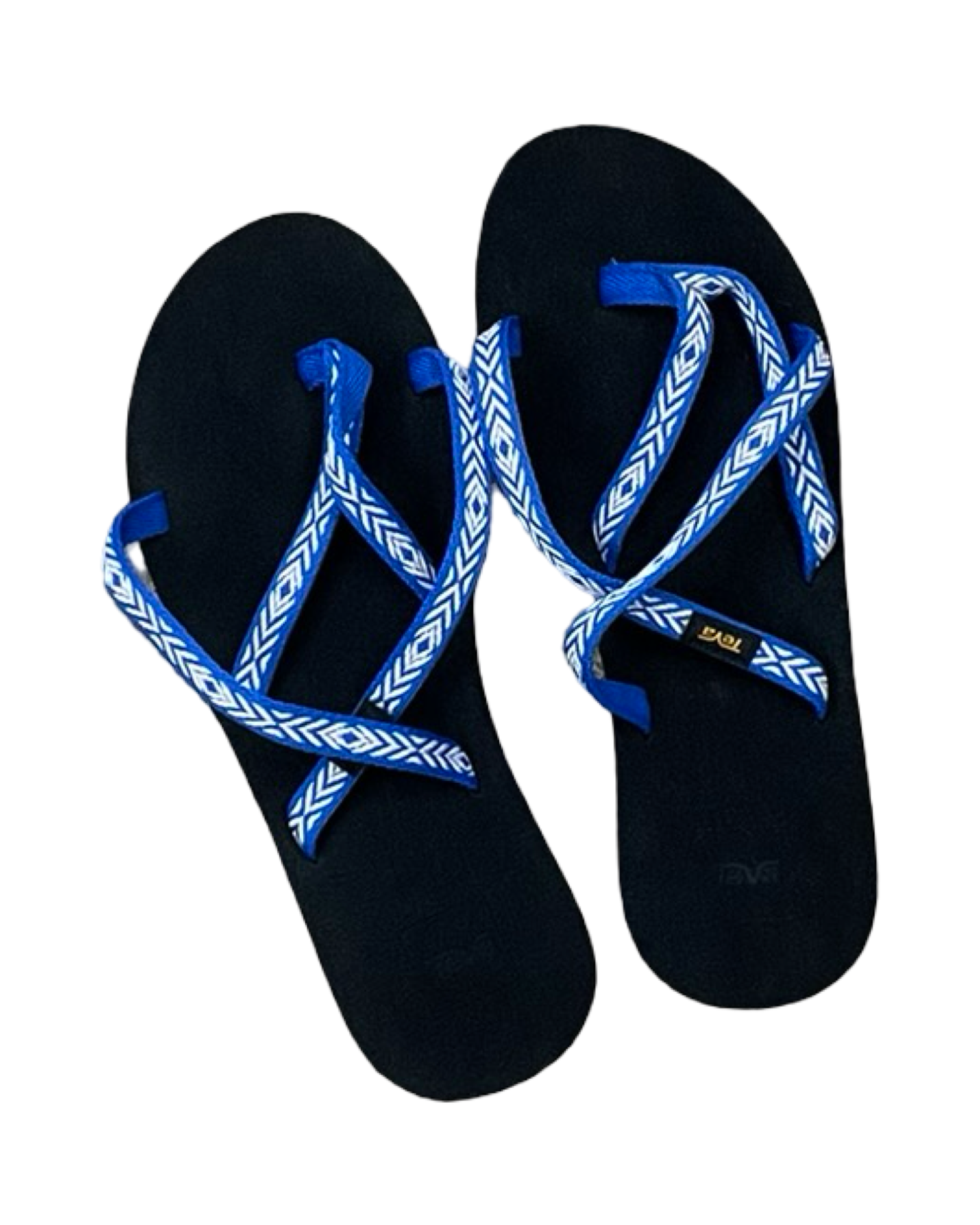 Sandals Flats By Teva In Blue, Size:9