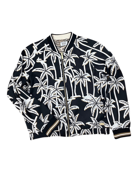 Jacket Other By Scotch & Soda In Black & Cream, Size:M