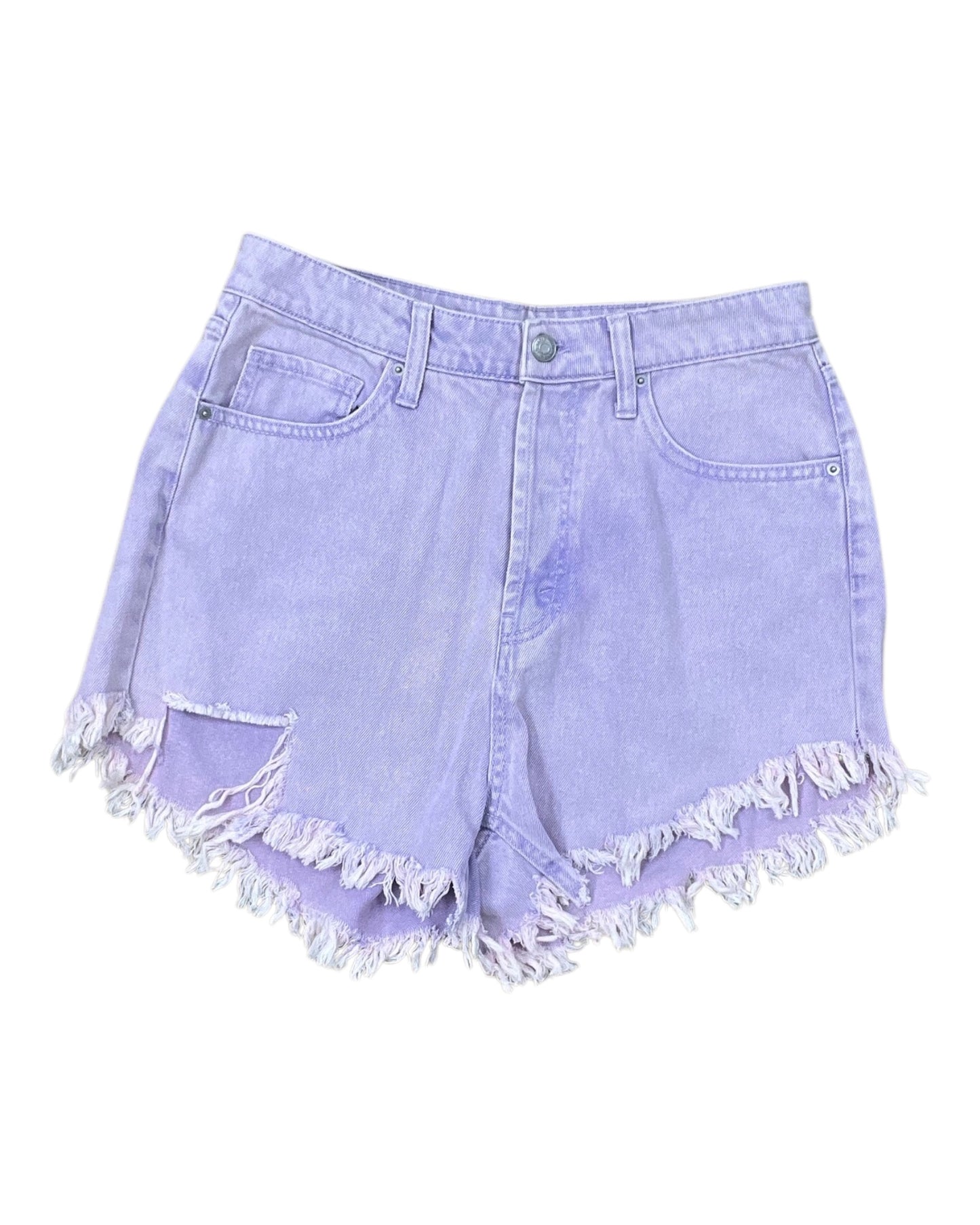 Shorts By Wild Fable In Purple Denim, Size:8