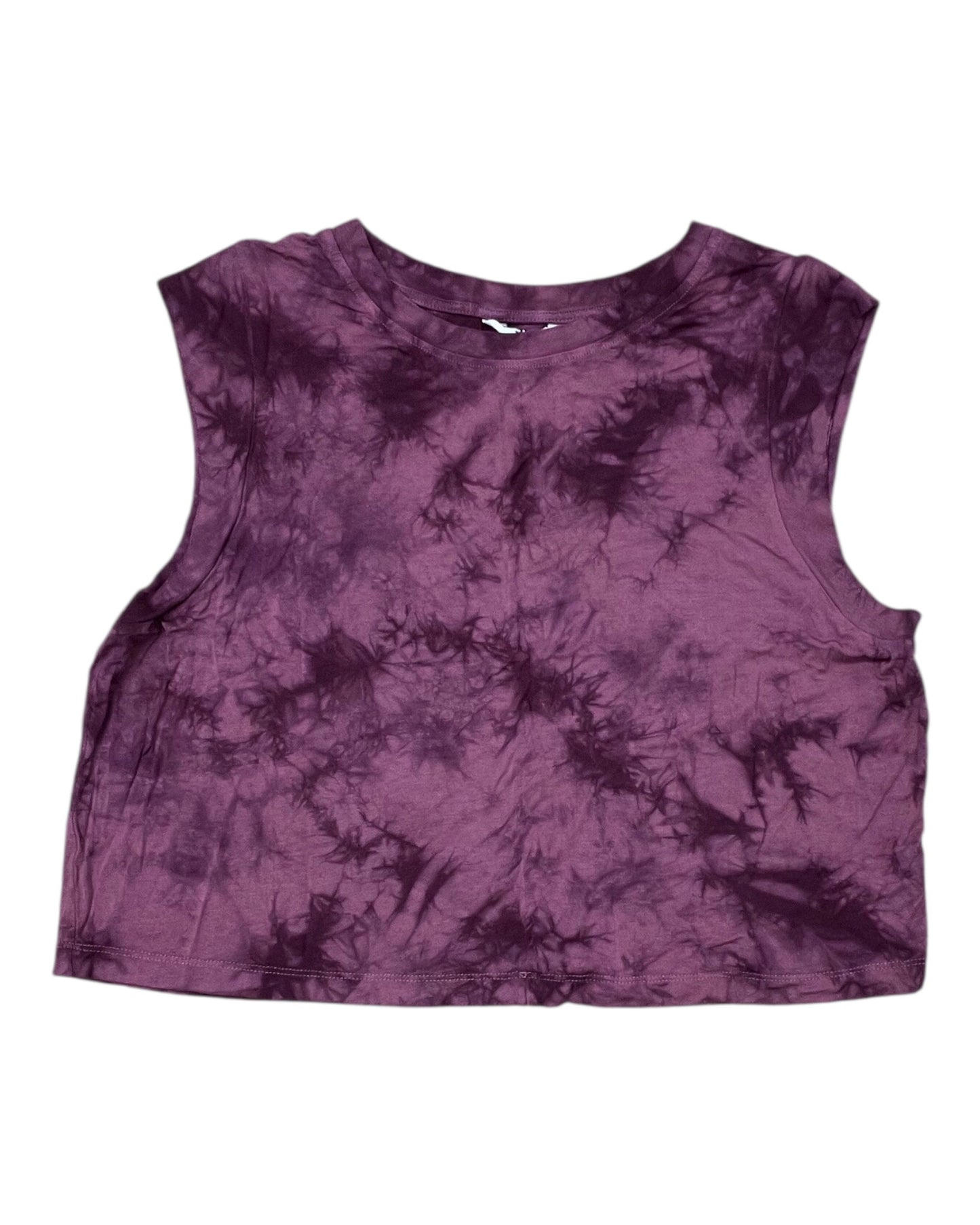 Athletic Top Ss By Joy Lab In Maroon, Size:L