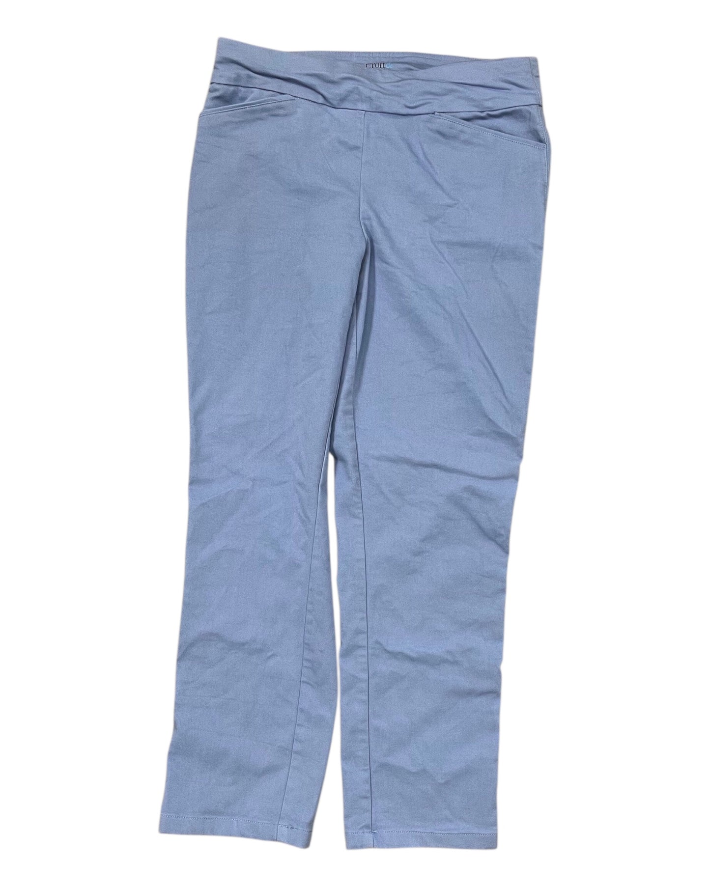 Pants Lounge By Croft And Barrow In Blue, Size:8P