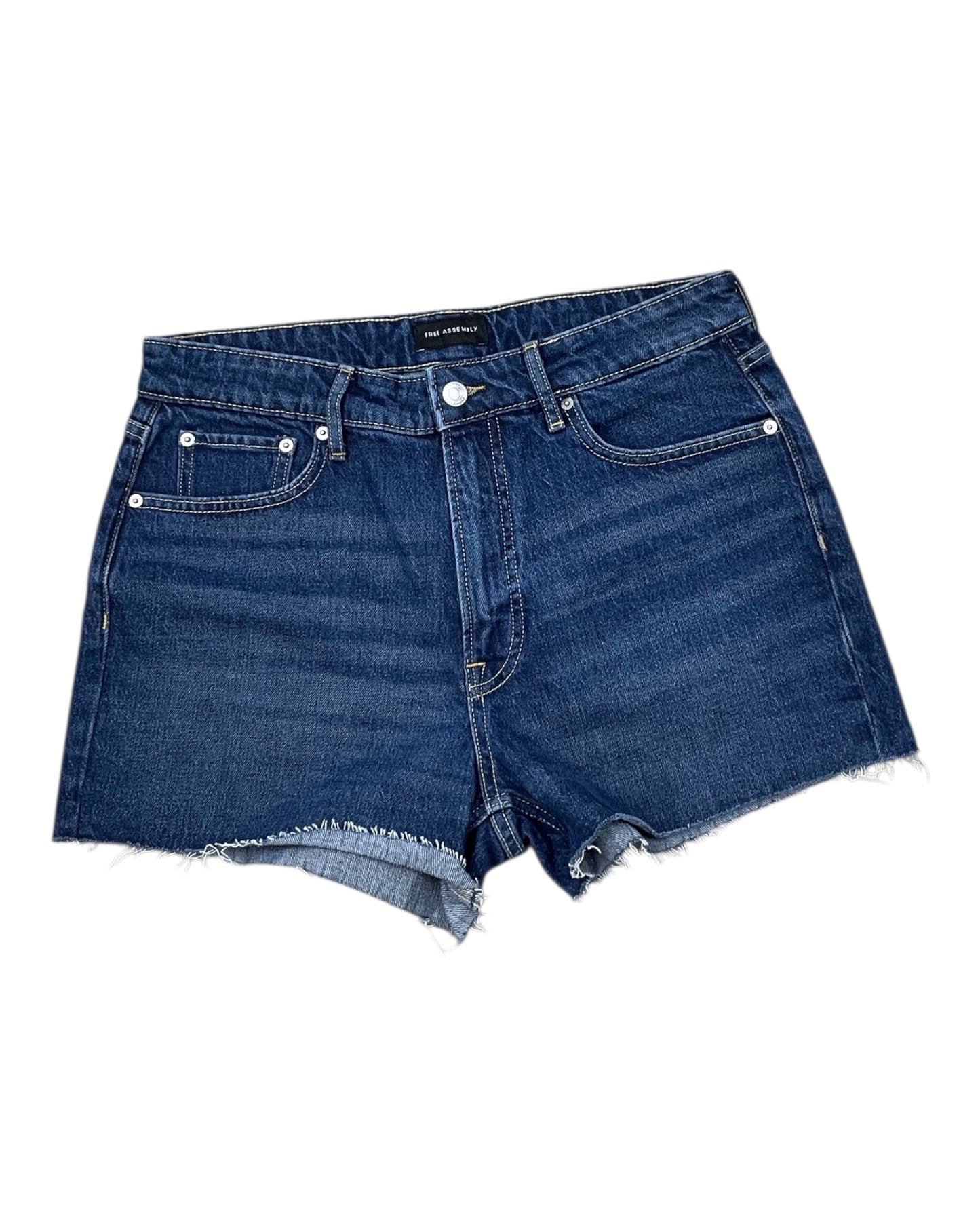 Shorts By Free Assembly In Blue Denim, Size:10