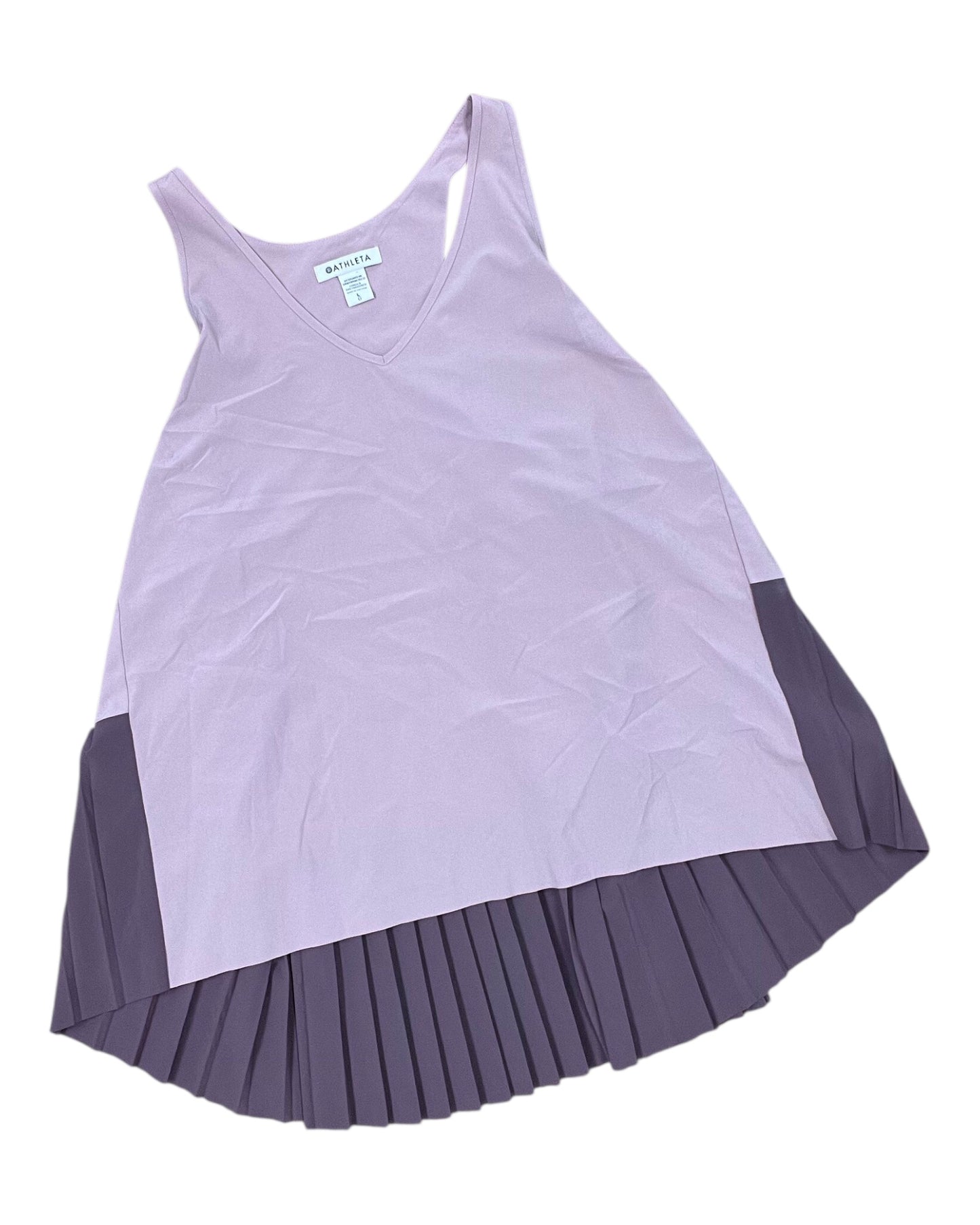 Athletic Tank Top By Athleta In Pink, Size:L