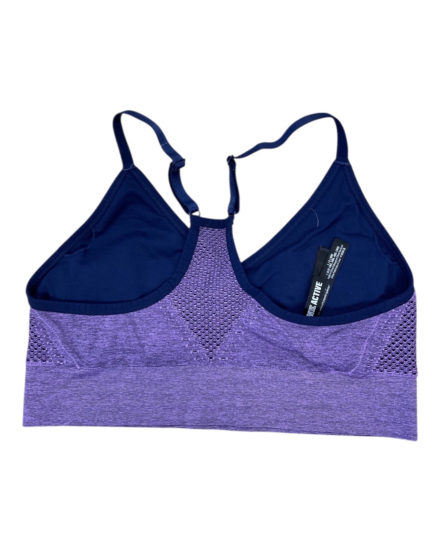 Athletic Bra By Pink In Purple, Size:L