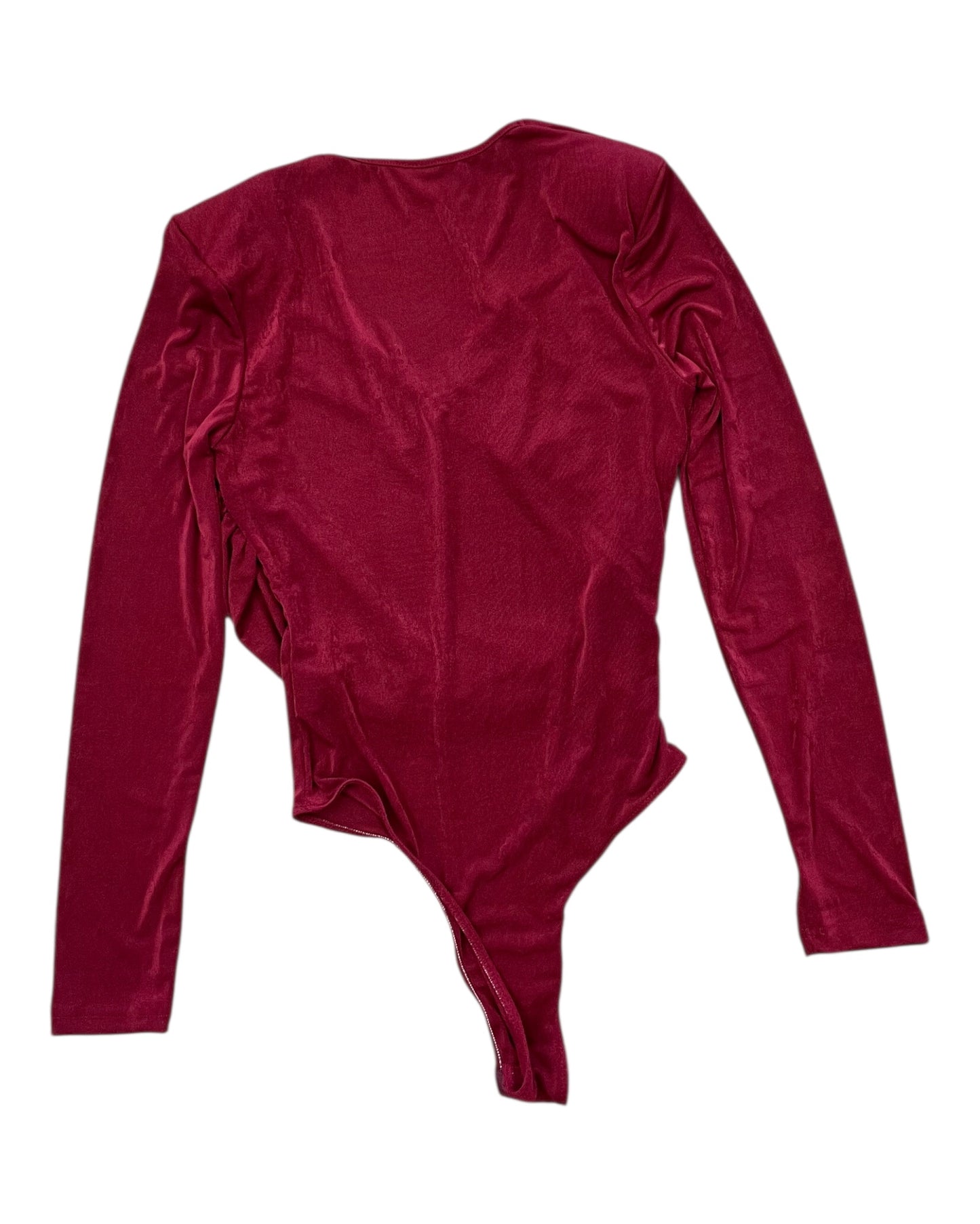 Bodysuit By Clothes Mentor In Red, Size:M
