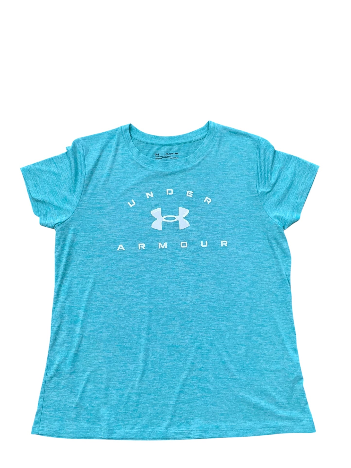 Athletic Top Ss By Under Armour In Green, Size:2X