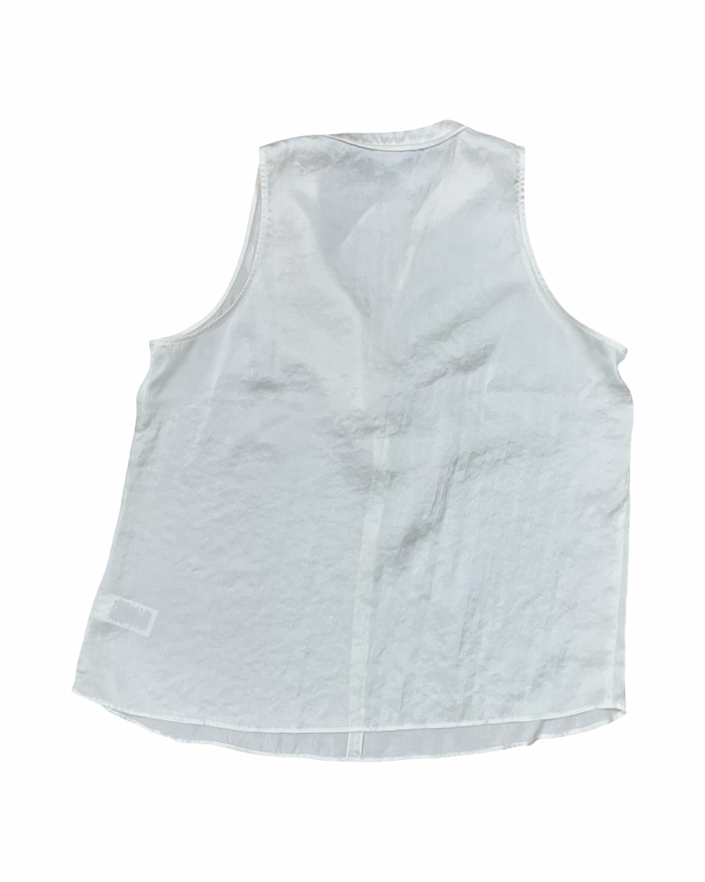 Top Sleeveless By Cabi In Cream, Size:M
