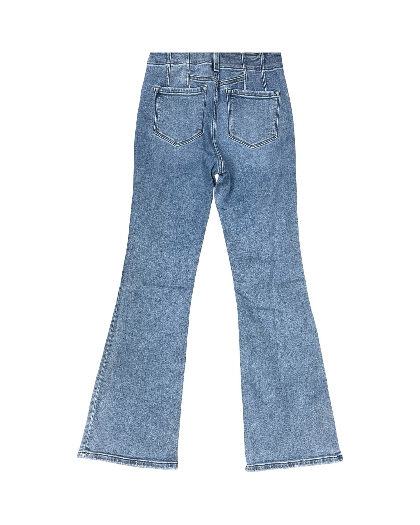 Jeans Flared By Flying Monkey In Blue Denim, Size:4