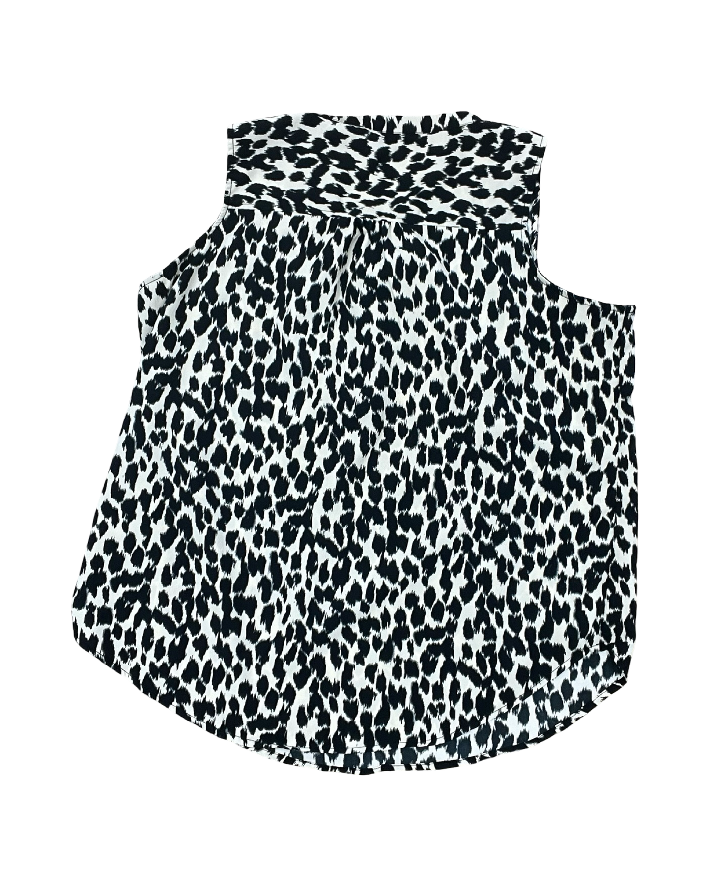Top Sleeveless By Maurices In Black & Tan, Size:1X