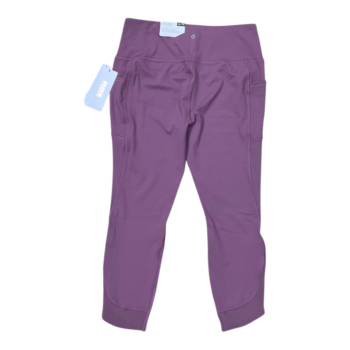 Athletic Leggings By Rbx In Pink, Size:Xl