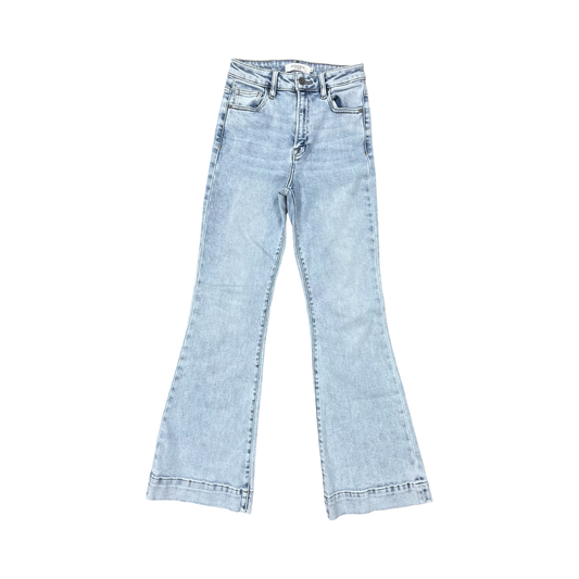 Jeans Flared By Hidden In Blue Denim, Size:0