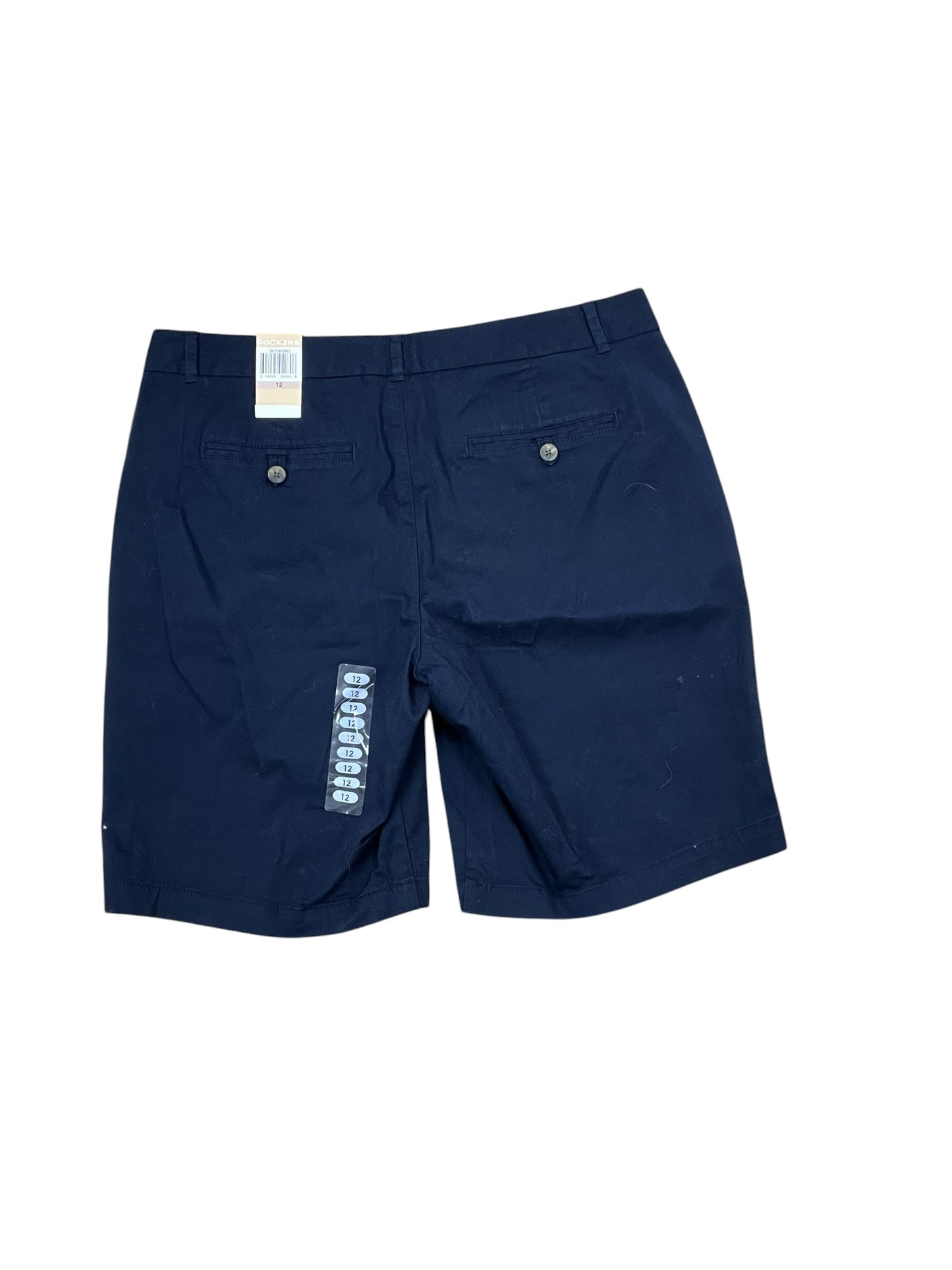 Shorts By Dockers In Navy, Size:12