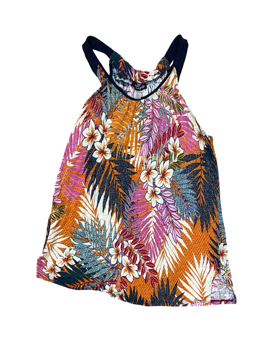 Top Sleeveless By Cable And Gauge In Multi, Size:Xl