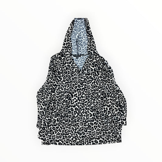 Top Ls By Fred David In Animal Print, Size:1X
