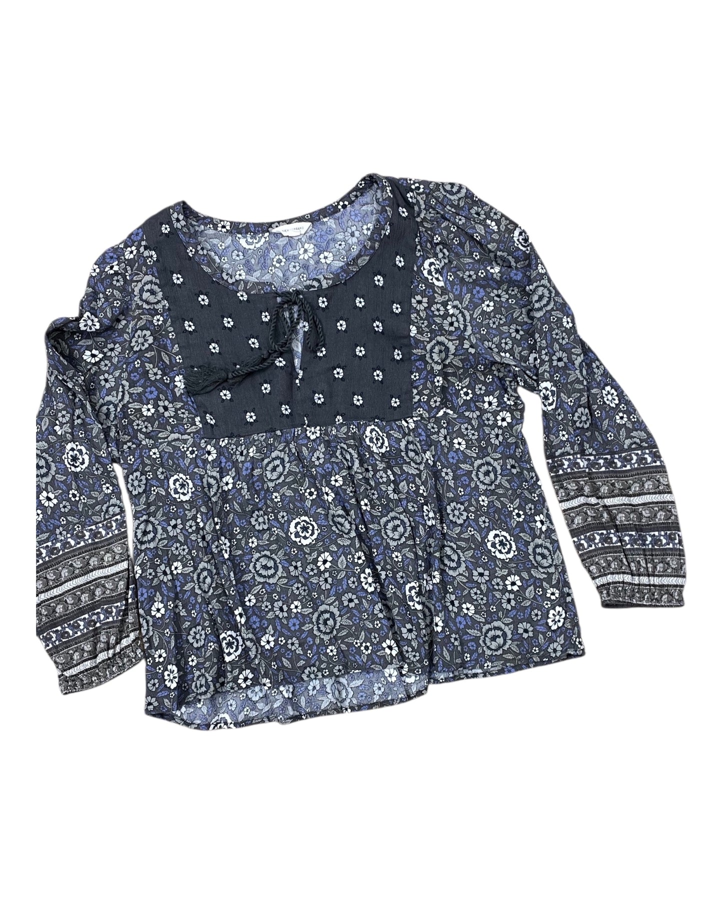Top Ls By Lucky Brand In Grey, Size:Xl