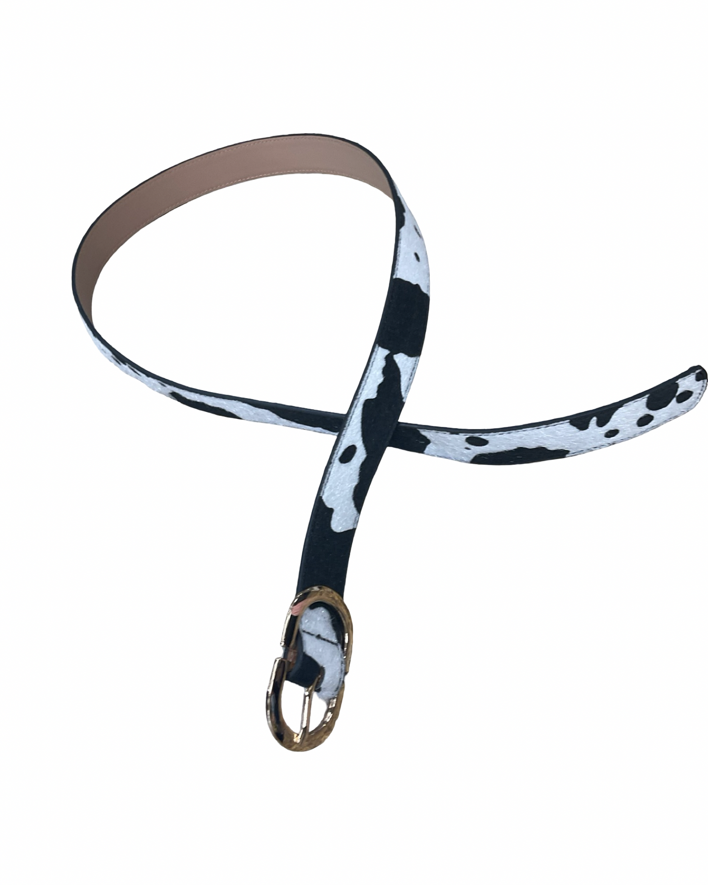 Belt By Clothes Mentor In Black & White