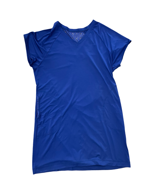 Dress Casual Short By Soybu In Blue, Size:L
