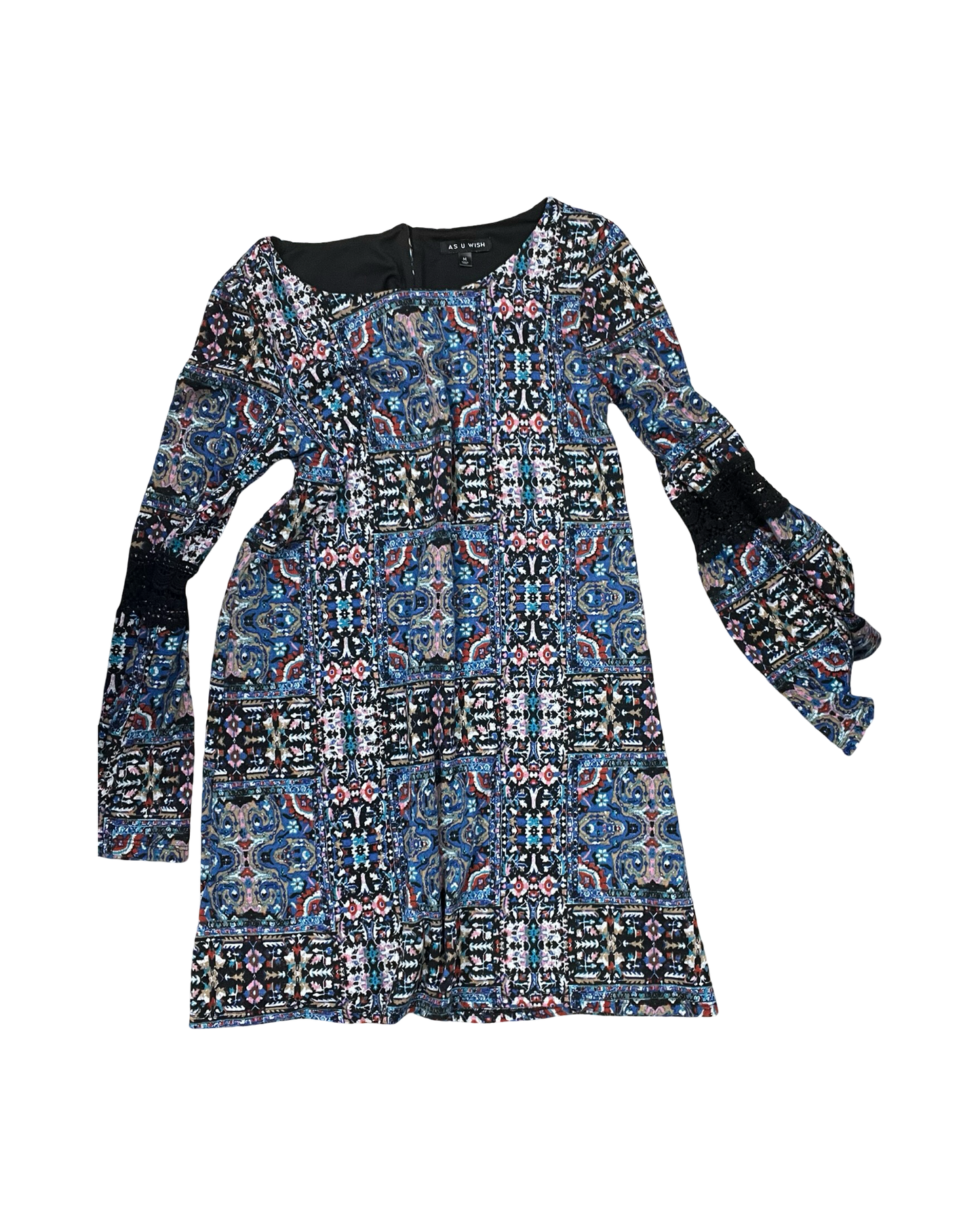 Dress Work By As U Wish In Multi, Size:M