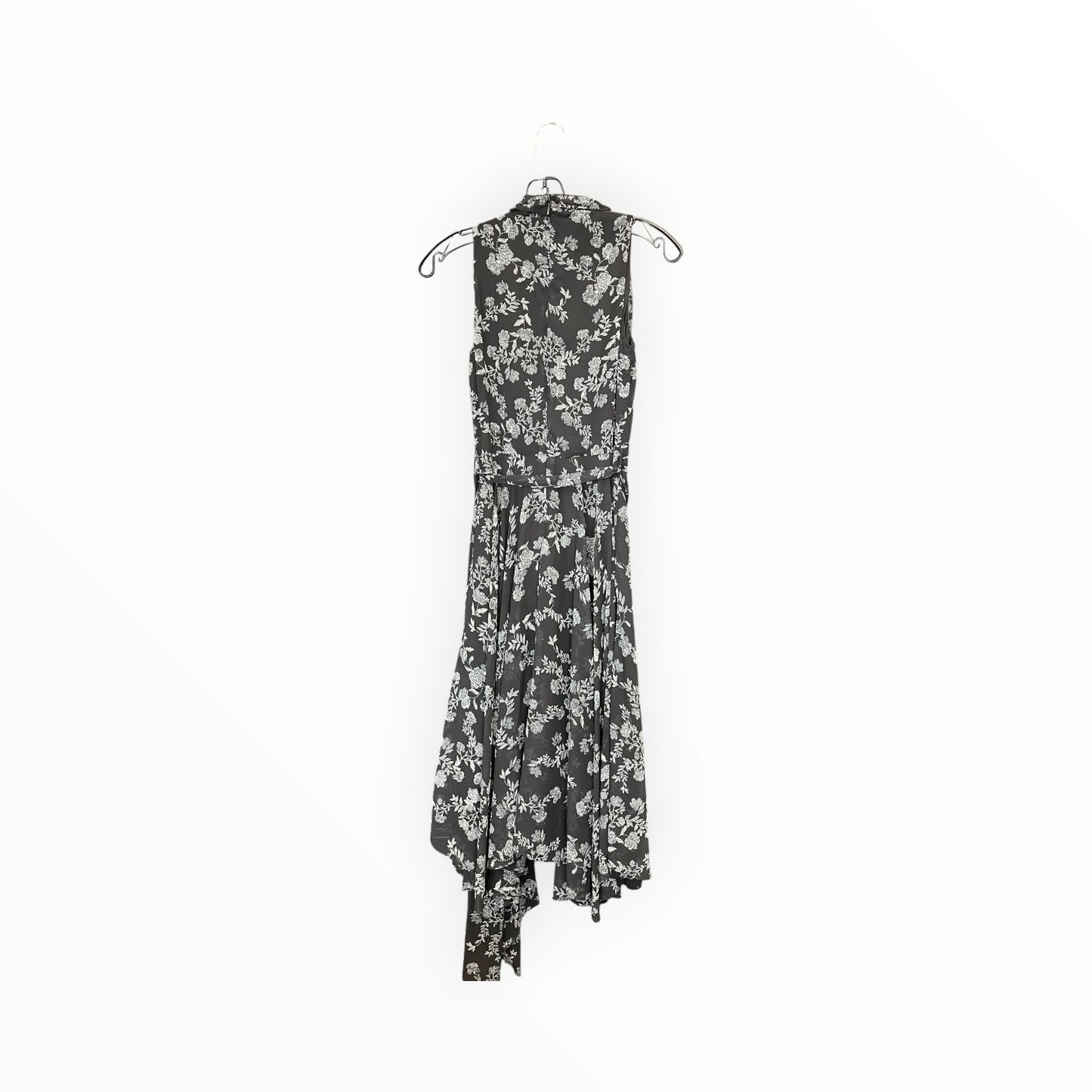 Dress Casual Midi By Ralph Lauren In Black & White, Size:Xs