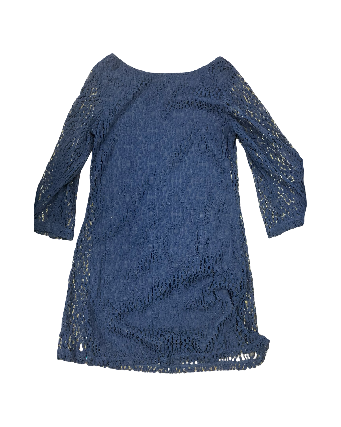 Dress Work By Sharagano In Navy, Size:M