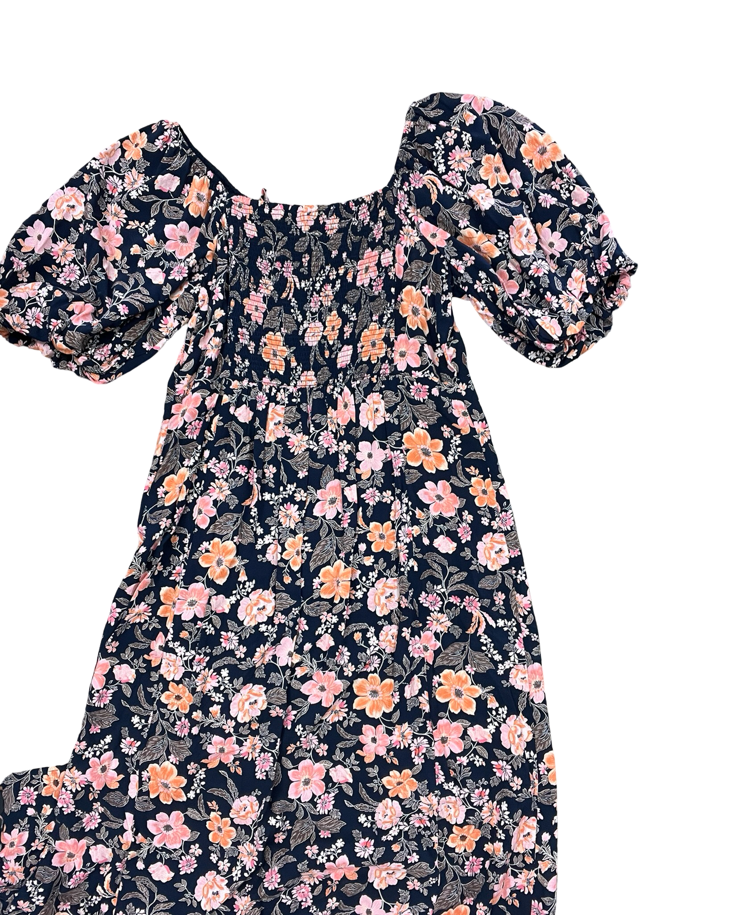Dress Casual Midi By Clothes Mentor In Navy, Size:L