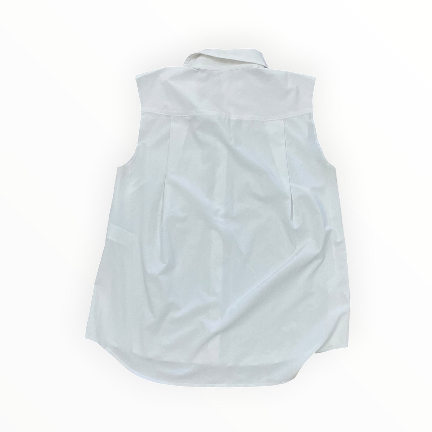 Blouse Sleeveless By Athleta In White, Size:S