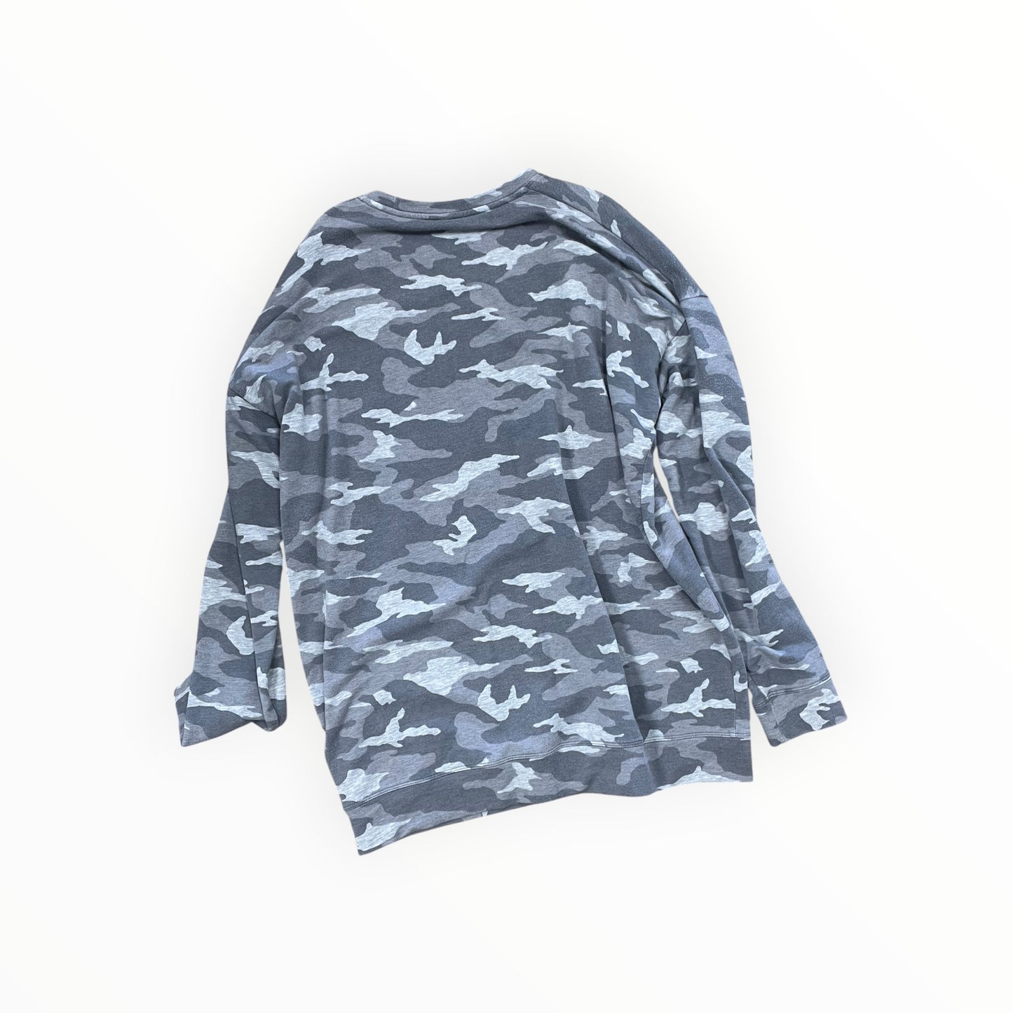 Sweatshirt Crewneck By Athleta In Grey, Size:L