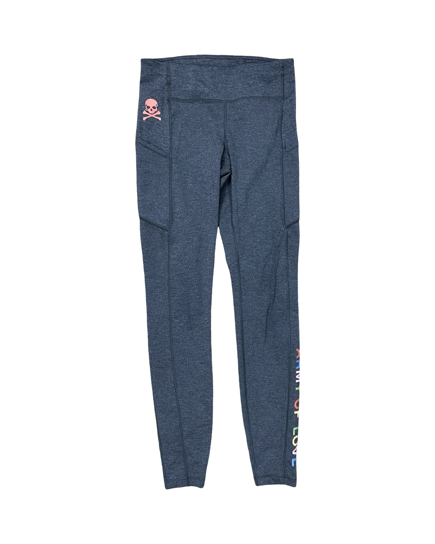 Athletic Pants By Lululemon In Grey, Size:6