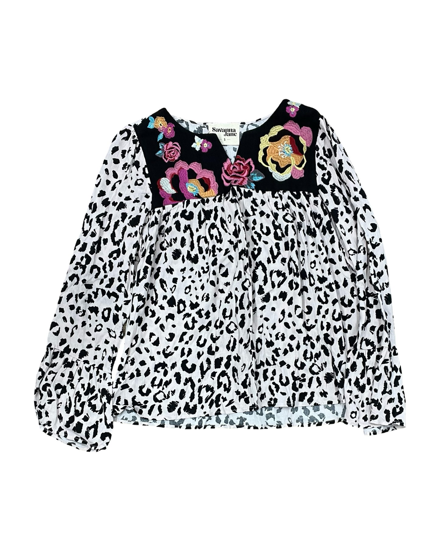 Top Ls By Savanna Jane In Leopard Print, Size:S