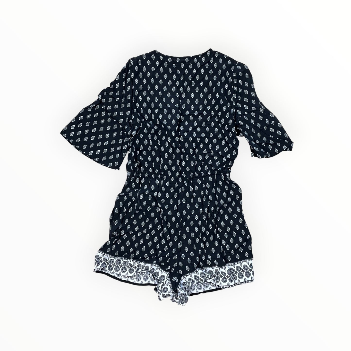 Romper By Beachlunchlounge In Black, Size:S