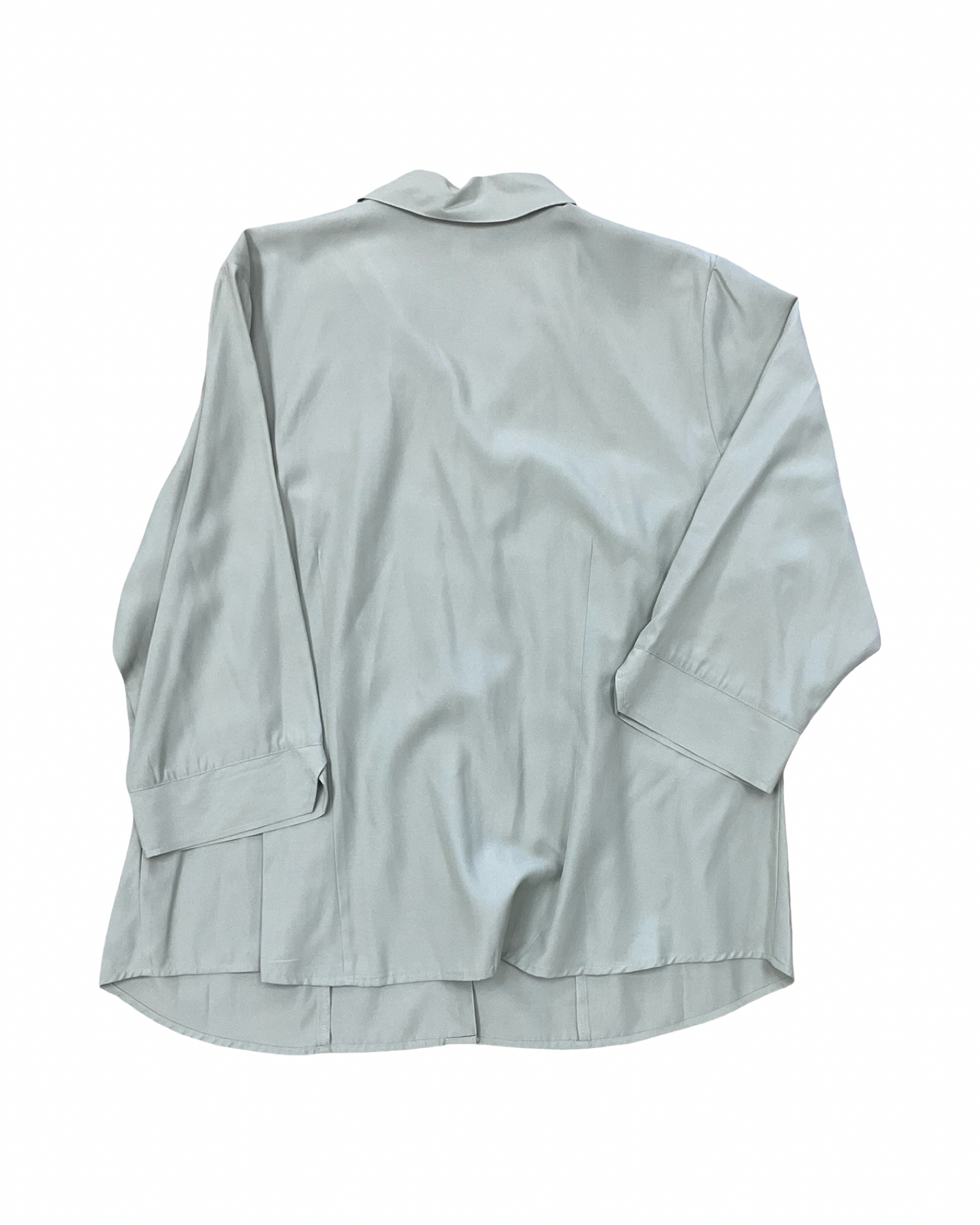 Top 3/4 Sleeve By Dressbarn In Green, Size:1X