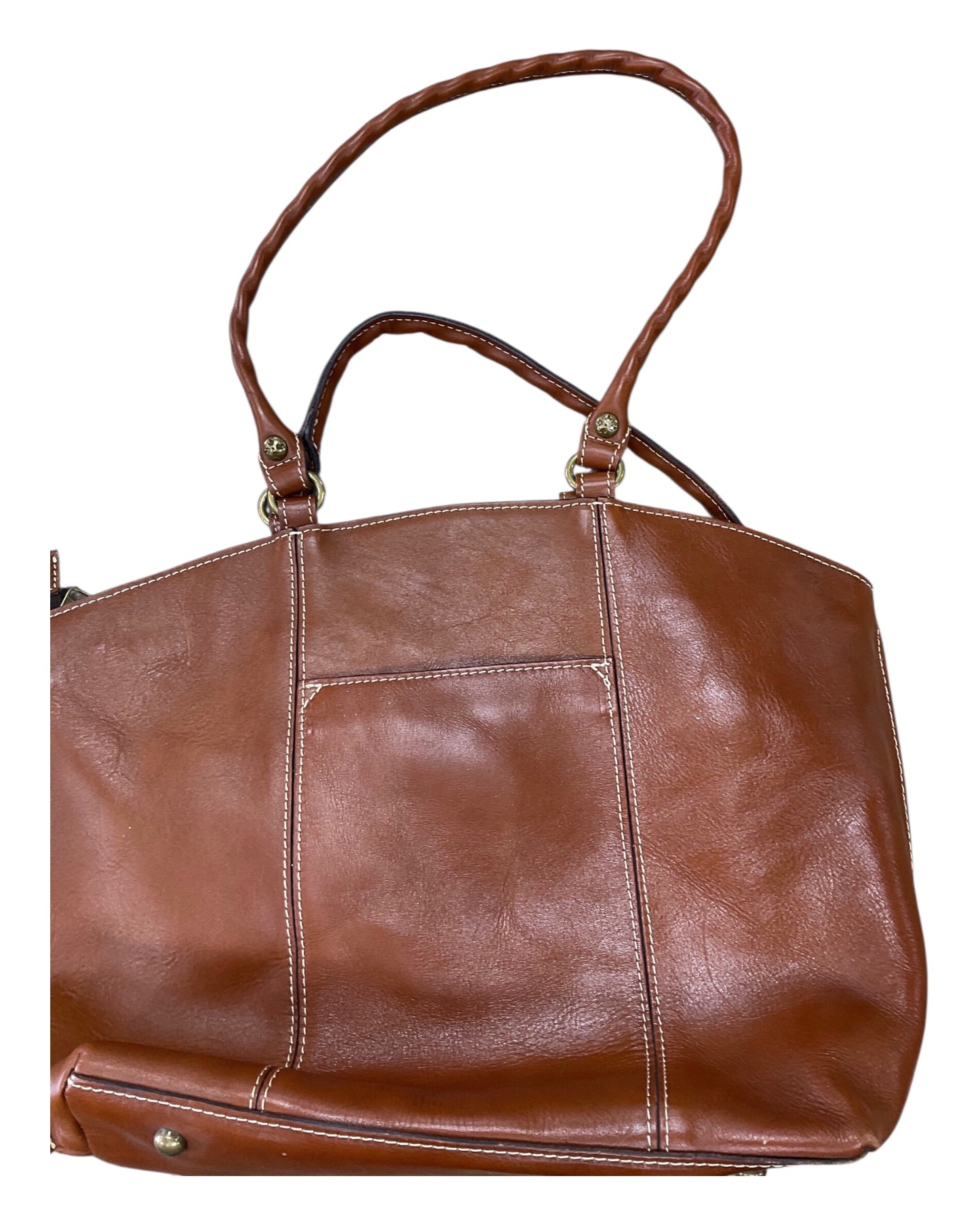 Handbag Designer By Patricia Nash In Brown, Size:Large