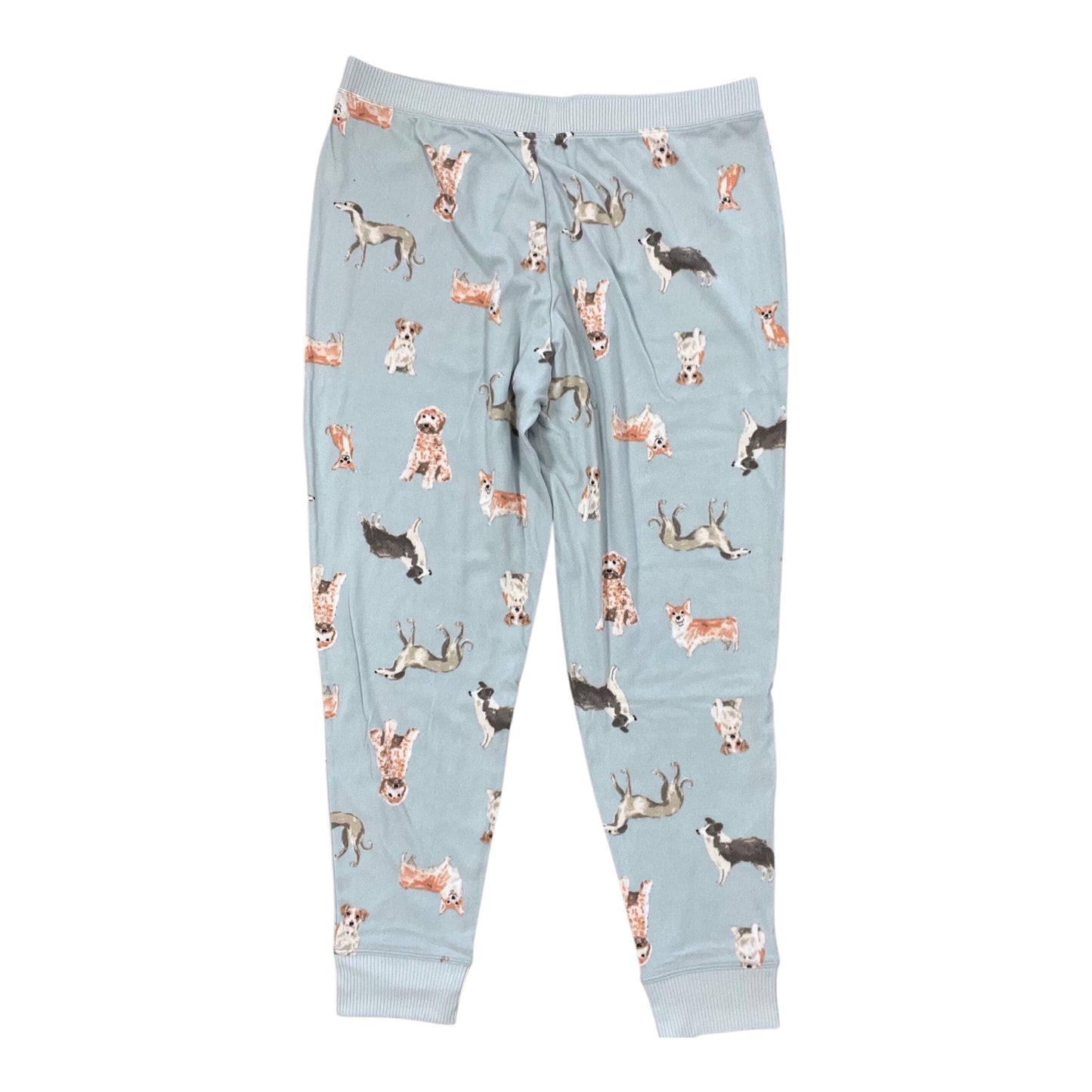 Lounge Set Pants By Cuddl Duds In Blue, Size:L