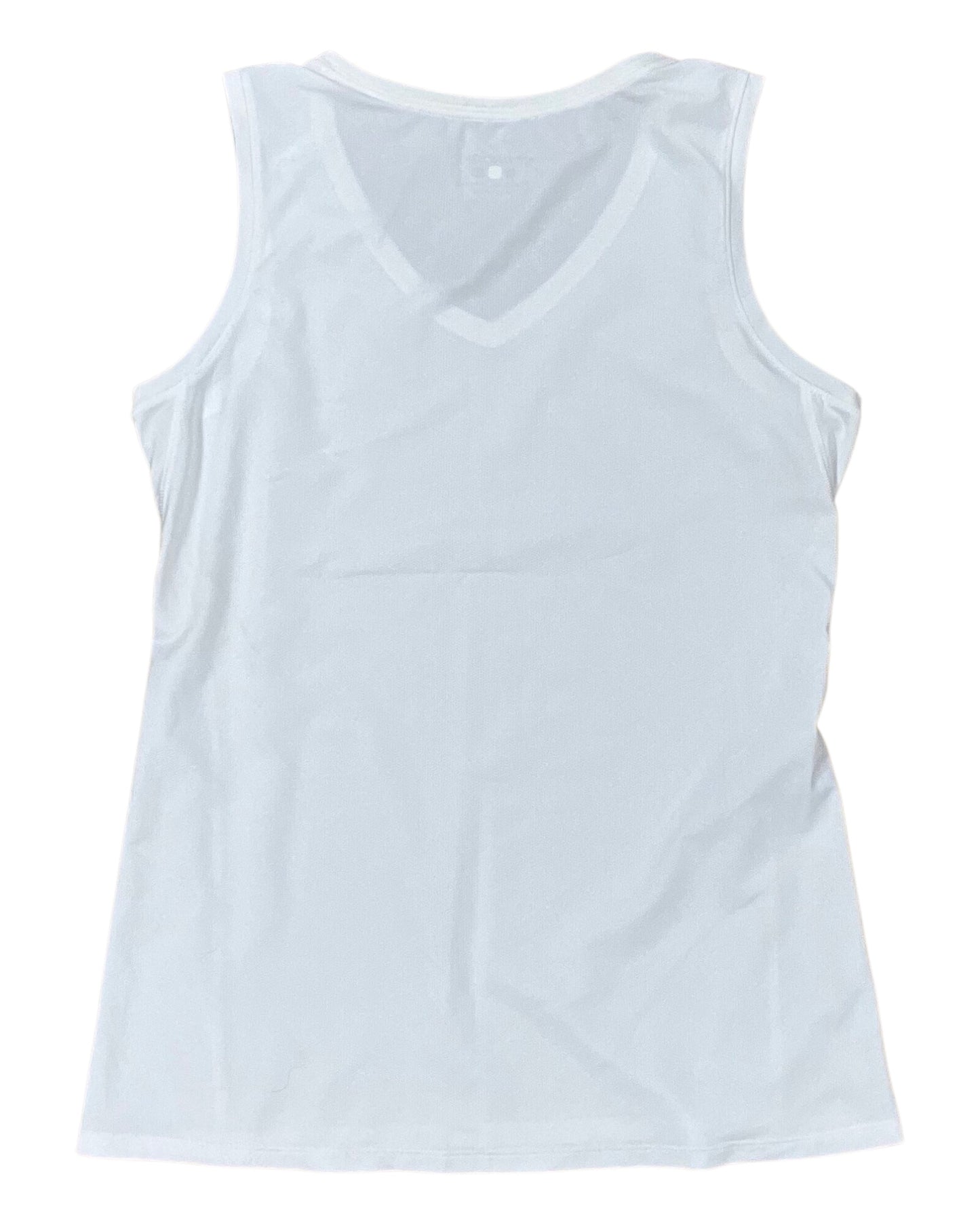 Athletic Tank Top By Brooks In White, Size:S