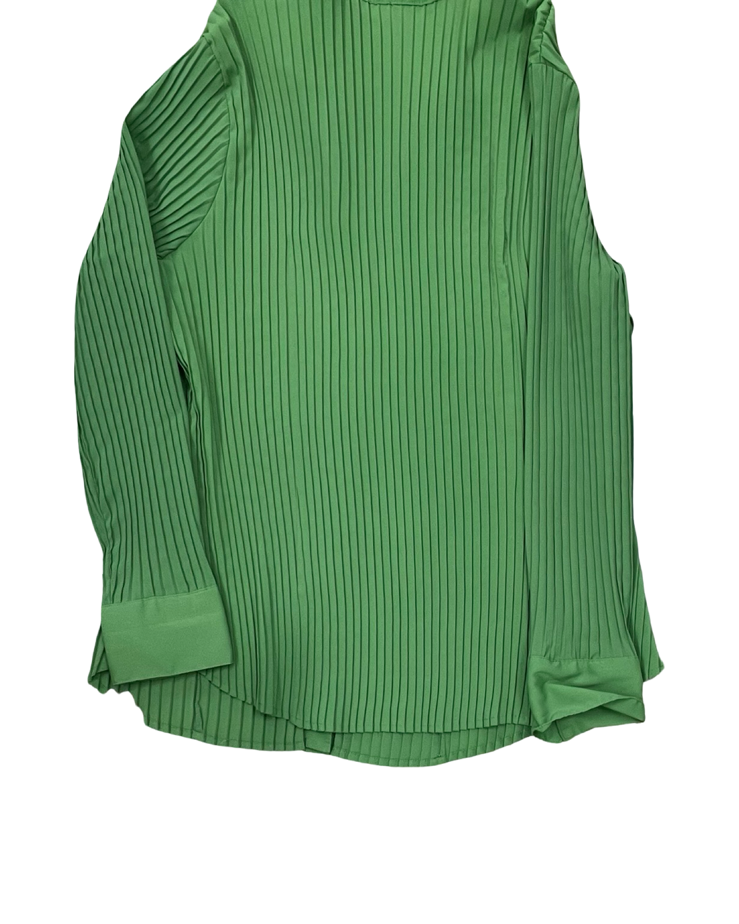 Blouse Ls By East 5Th In Green, Size:2X