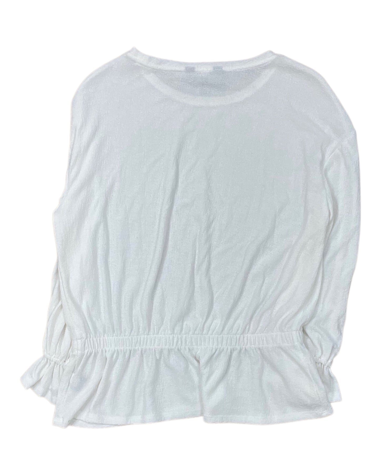 Top Ls By Simply Vera In White, Size:S
