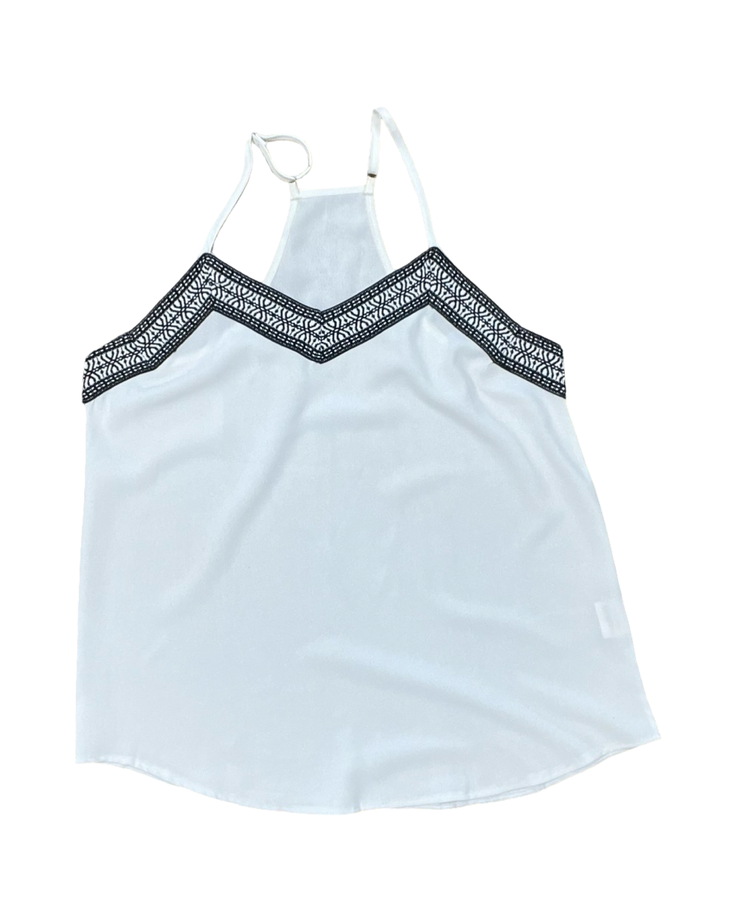 Top Cami By Clothes Mentor In White, Size:M