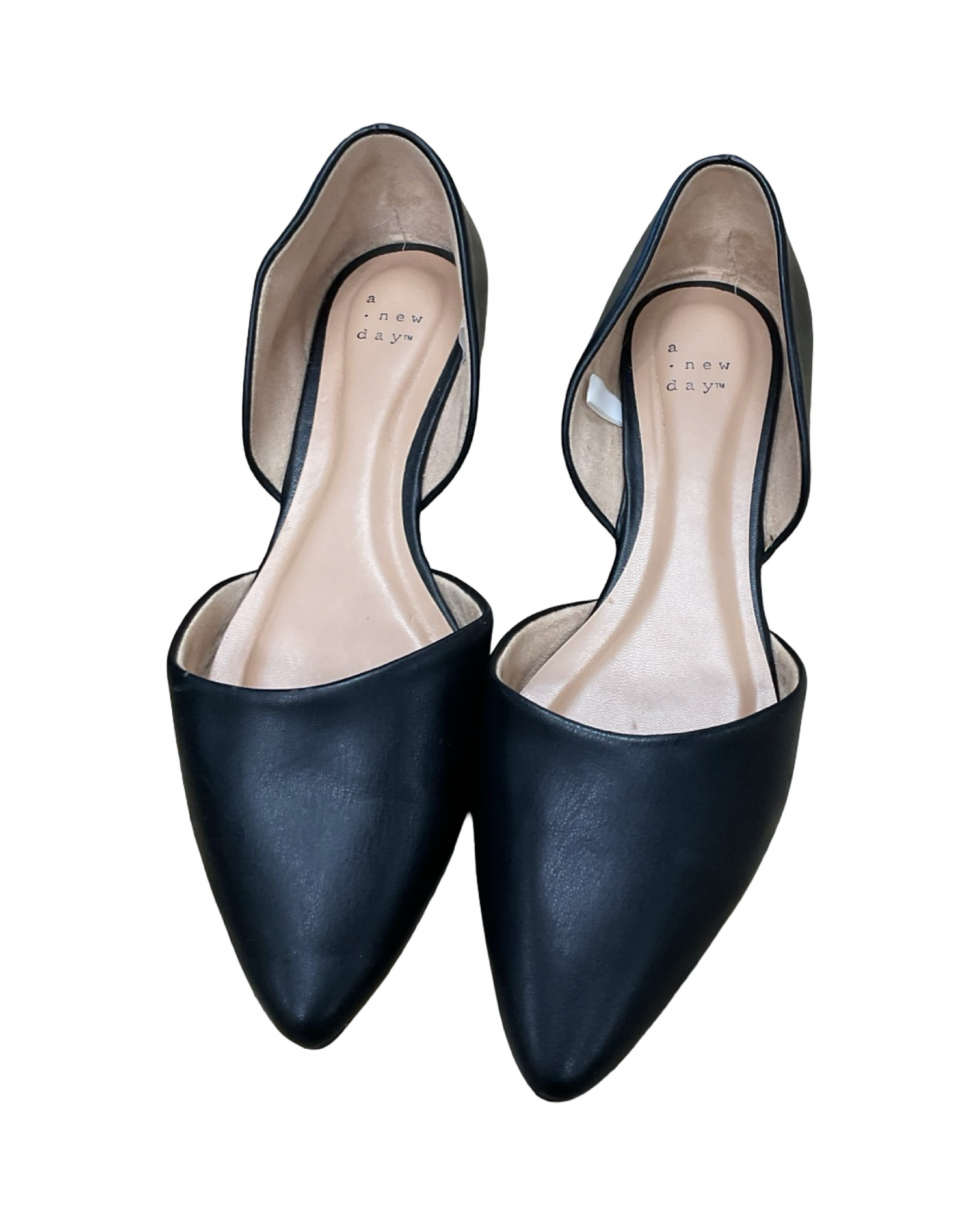 Shoes Flats By A New Day In Black, Size:9.5