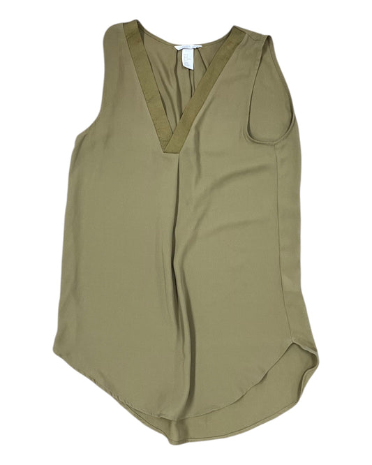 Blouse Sleeveless By H&M In Green, Size:S