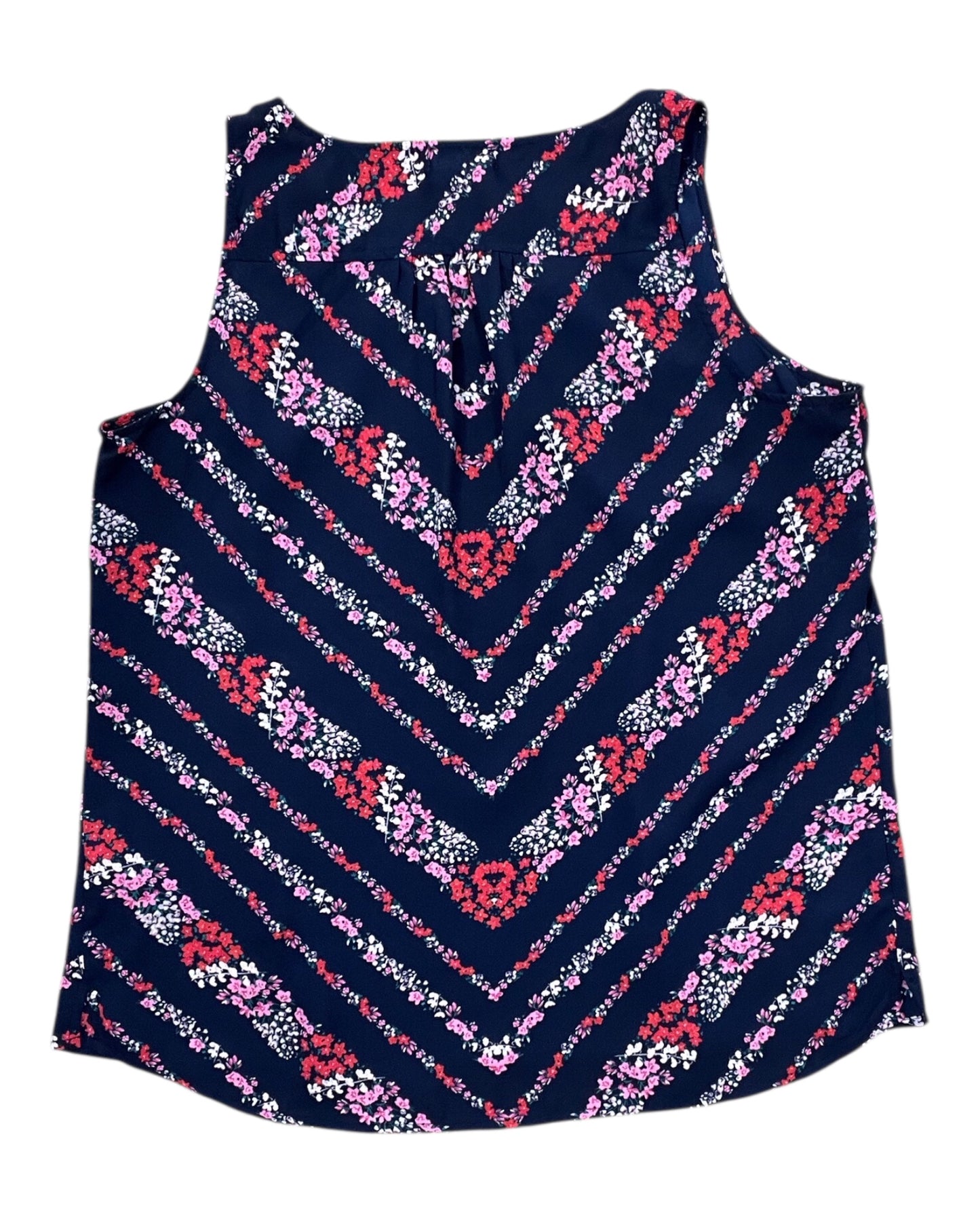 Top Sleeveless By Maurices In Navy, Size:L