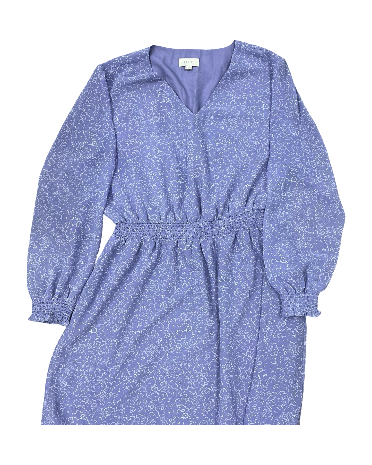 Dress Casual Short By Loft In Purple, Size:Xl