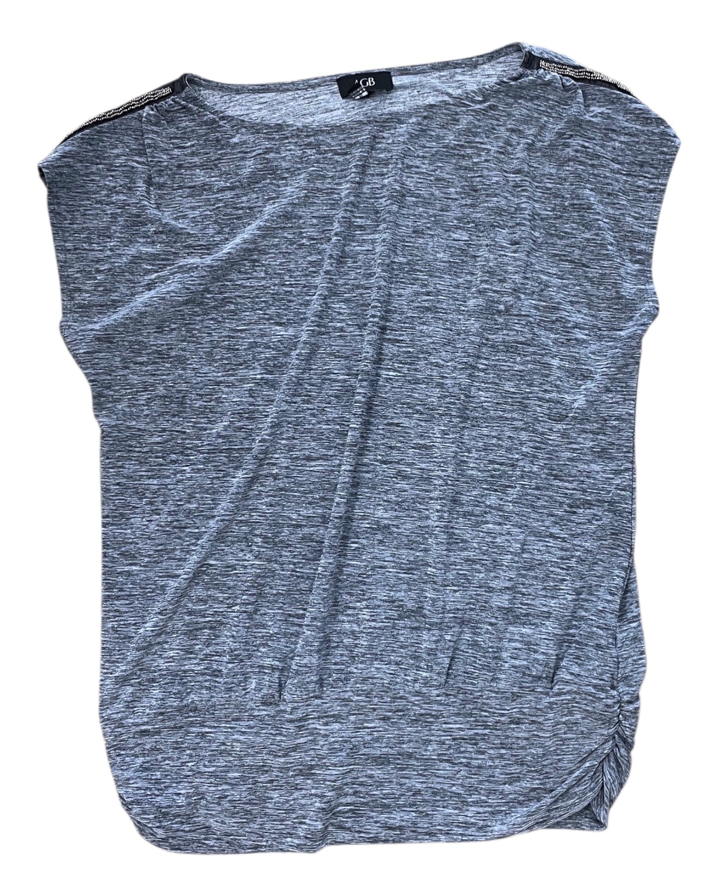 Top Ss By Agb In Grey, Size:Xl