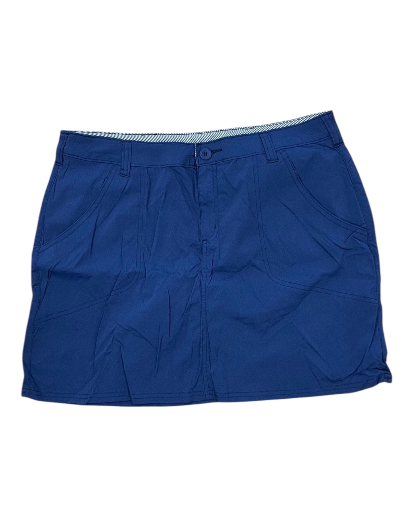 Skort By Clothes Mentor In Blue, Size:14