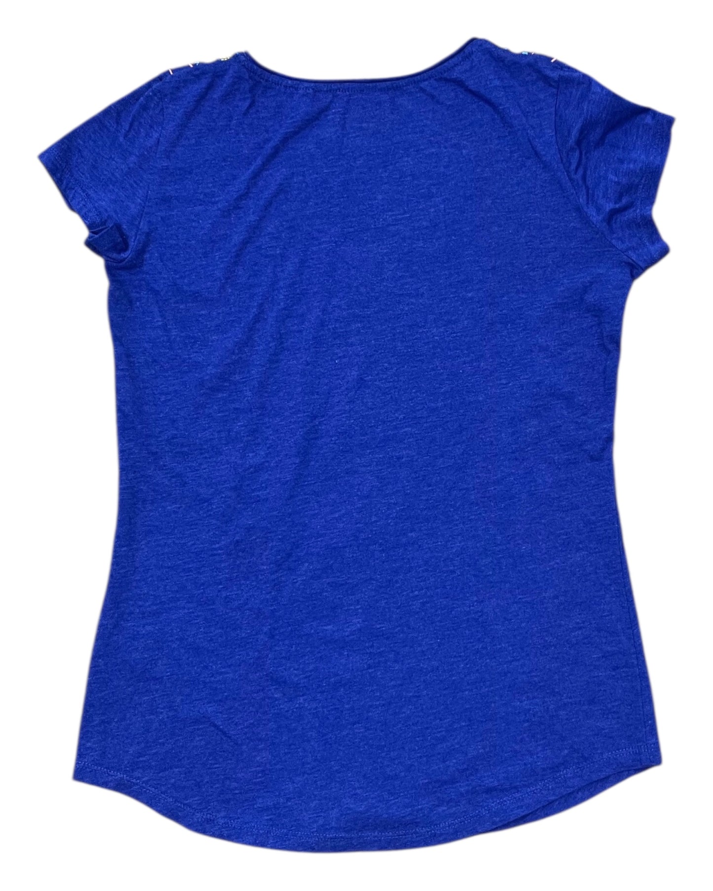 Top Ss By Clothes Mentor In Blue, Size:M