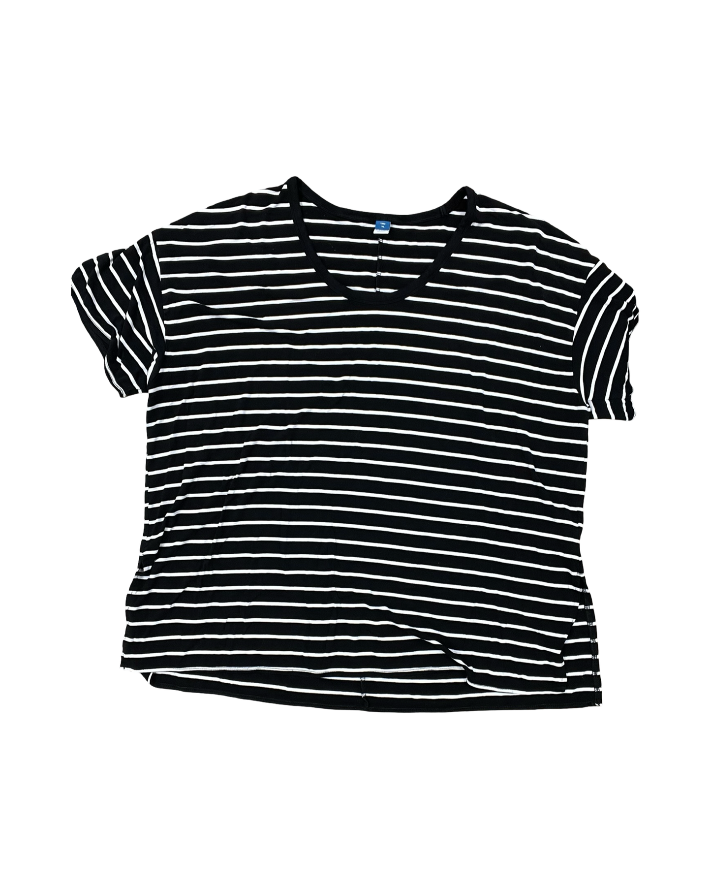Top Ss By Old Navy In Black & White, Size:Xl