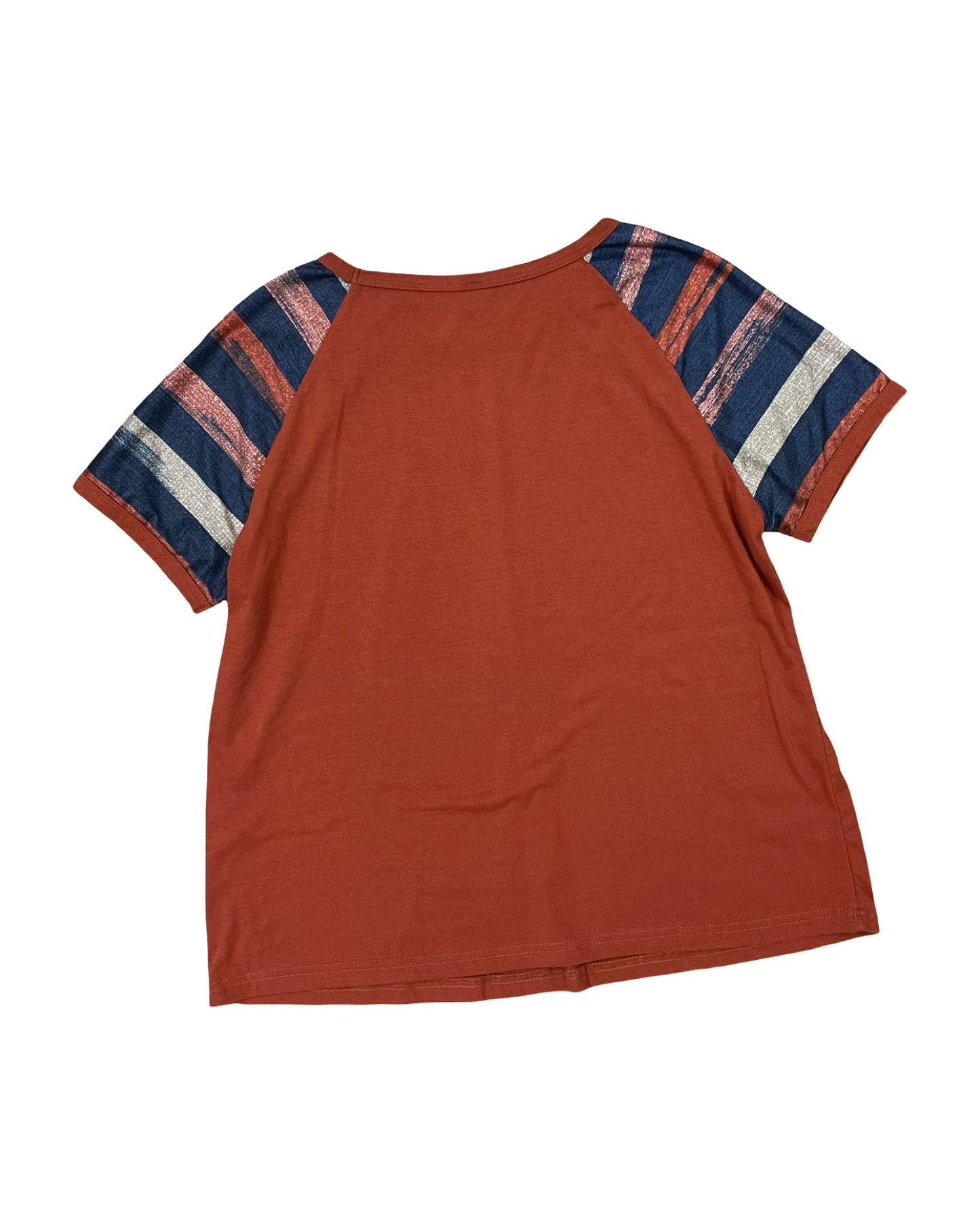 Top Ss By Emery Rose In Orange, Size:Xl