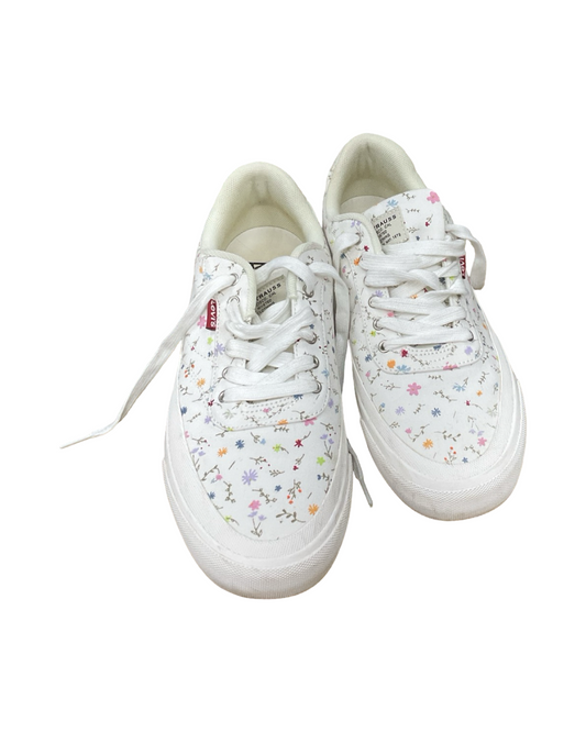Shoes Sneakers By Levis In Cream, Size:10