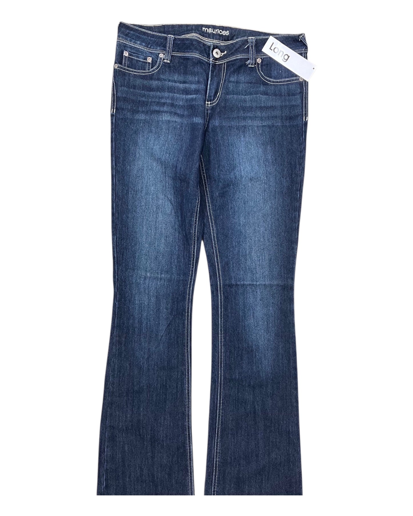 Jeans Straight By Maurices In Blue Denim, Size:10L
