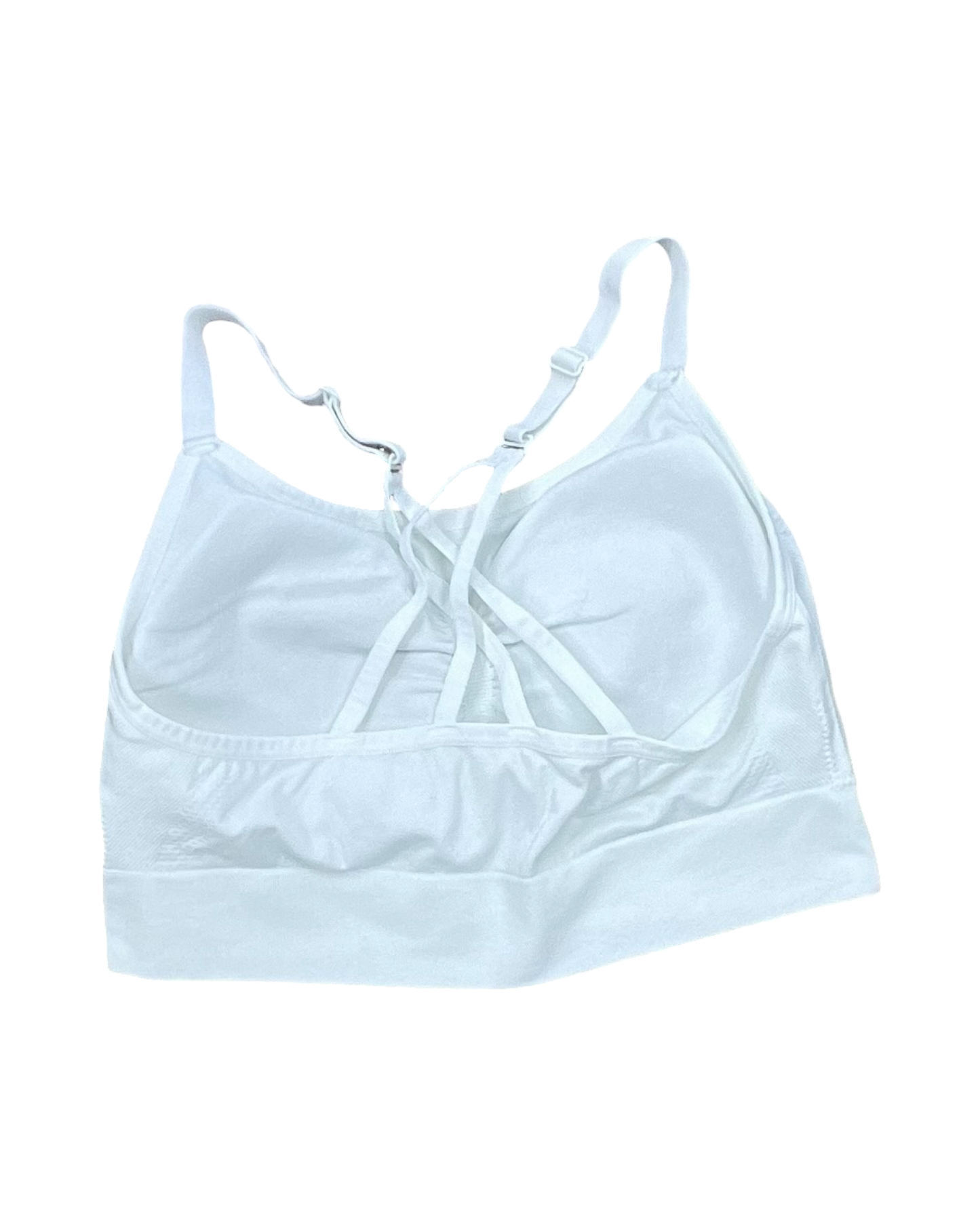 Athletic Bra By New Balance In White, Size:Xl